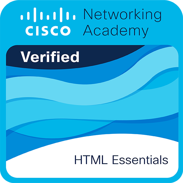 HTML Essentials Badge